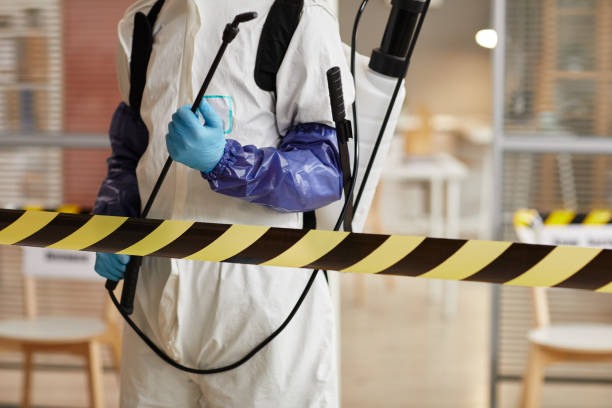 Professional Biohazard technician working in Brookings, OR